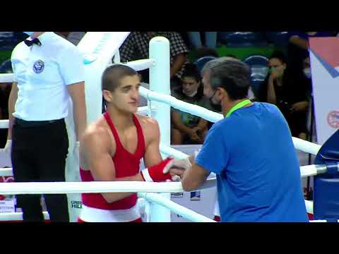 TBILISI 08-07-2021(66kg)BOXING Quarterfinals MEKHMAN  NAMAZOV  მეორე  გამარჯვება ევროპის ჩემპიონატზე